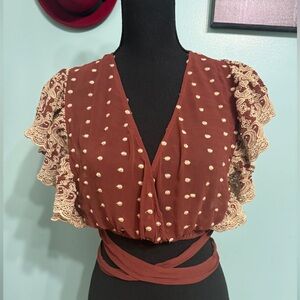 NWT Free People Crop Top Size S